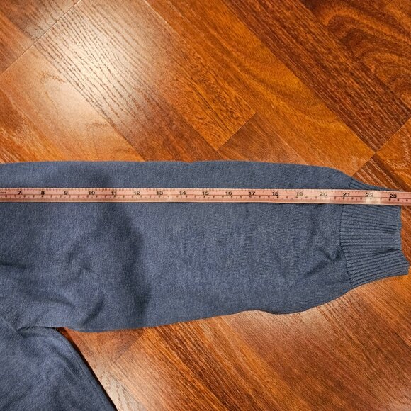 Jos. A Bank V-Neck Sweater – Slate Blue - Picture 5 of 5